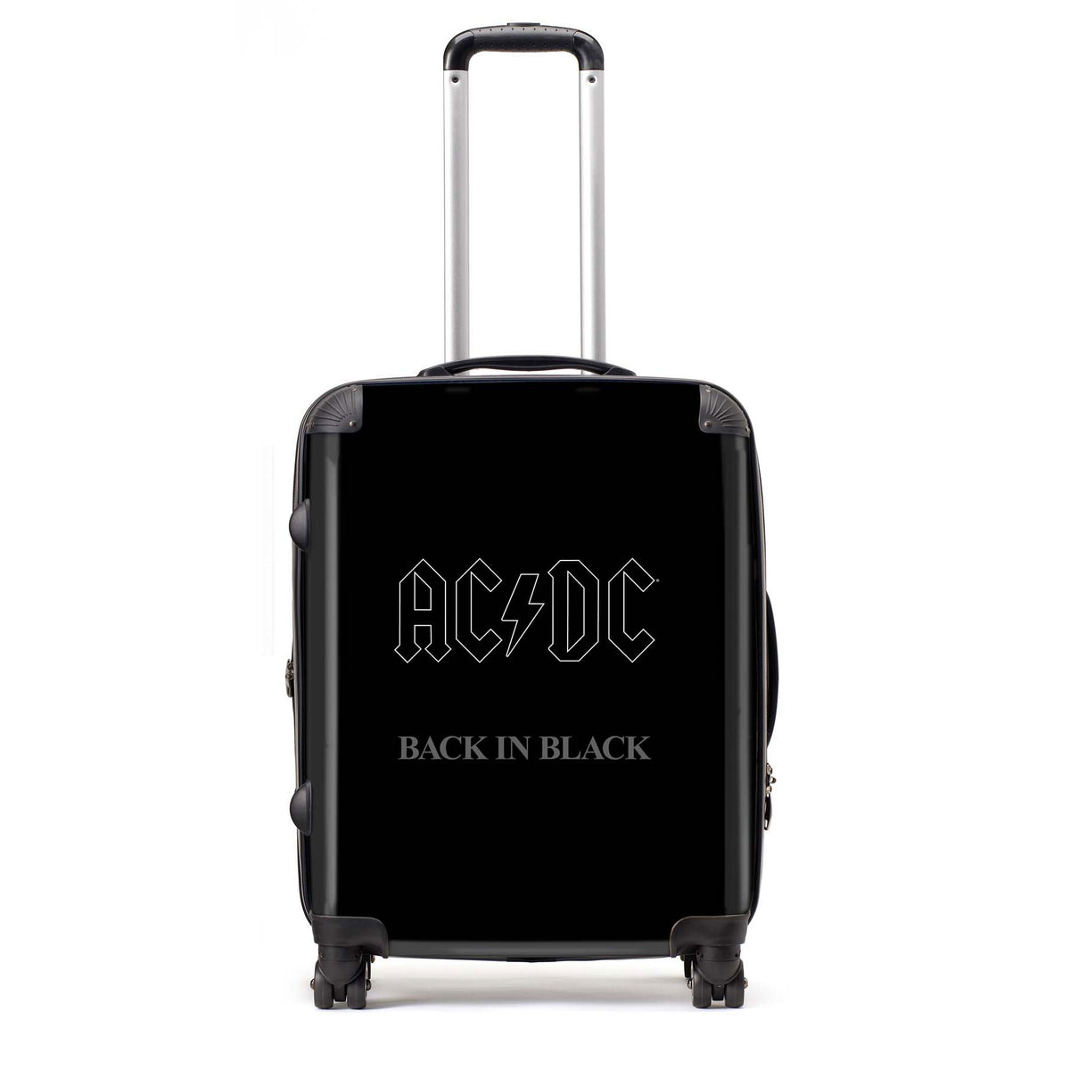 AC/DC Back In Black Large Suitcase Backpacks & Bags Front