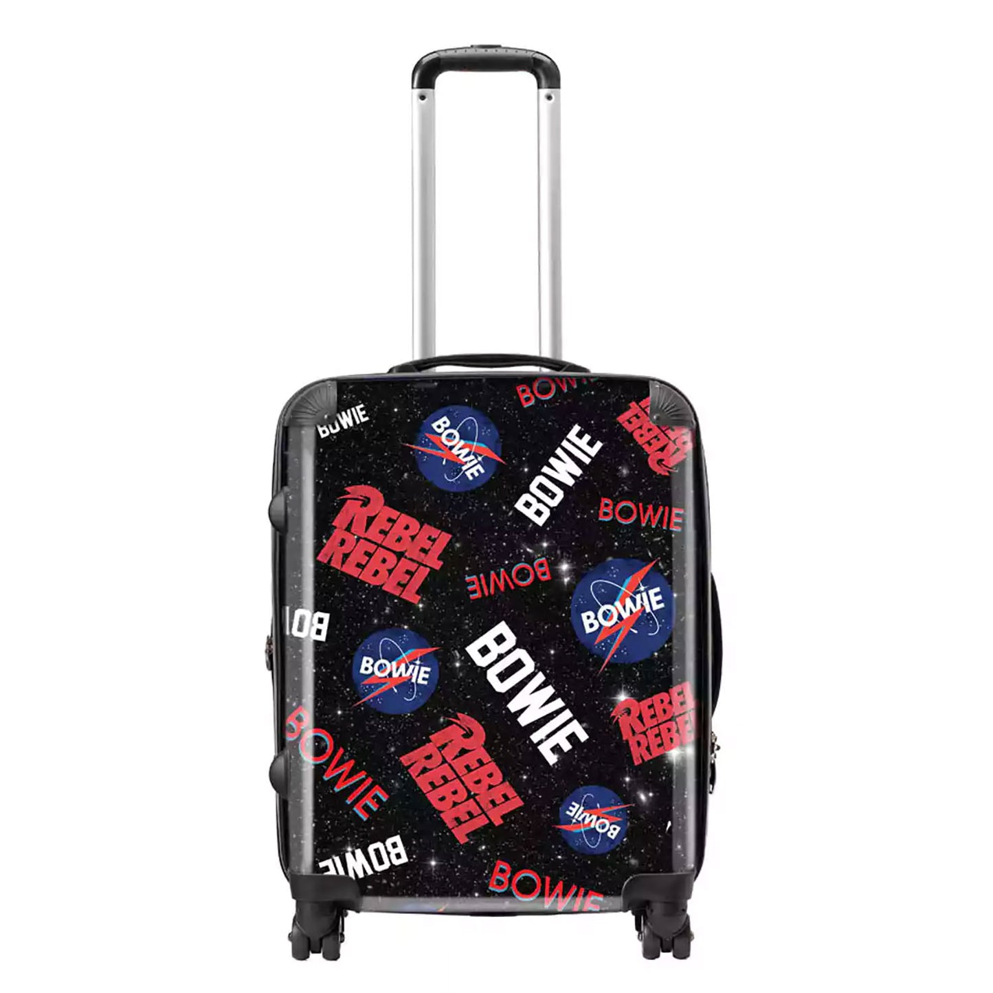 David Bowie Astro Large Suitcase Backpacks & Bags Front