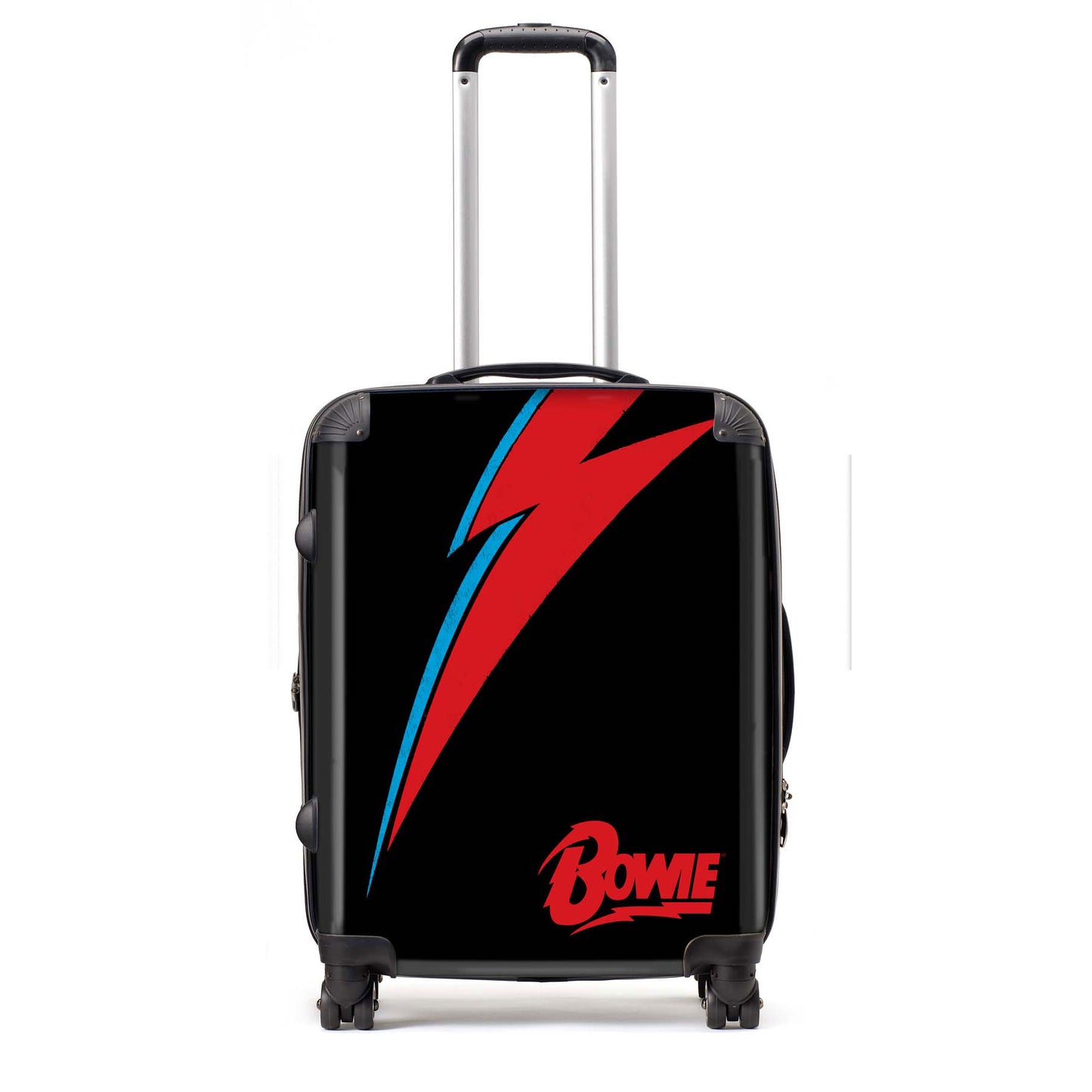 David Bowie Lightning Large Suitcase Backpacks & Bags Front