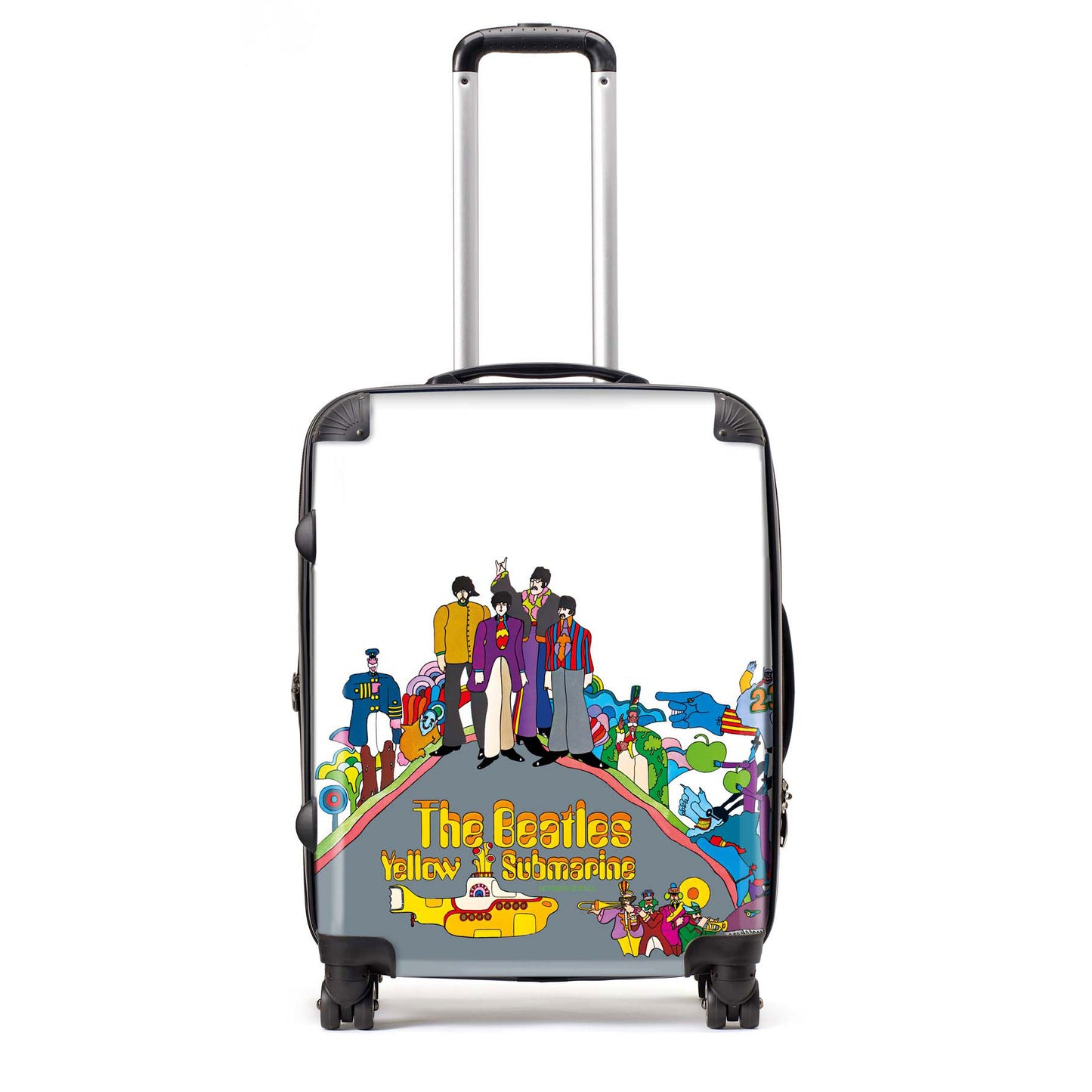 Beatles Yellow Submarine Album Large Suitcase Backpacks & Bags Front