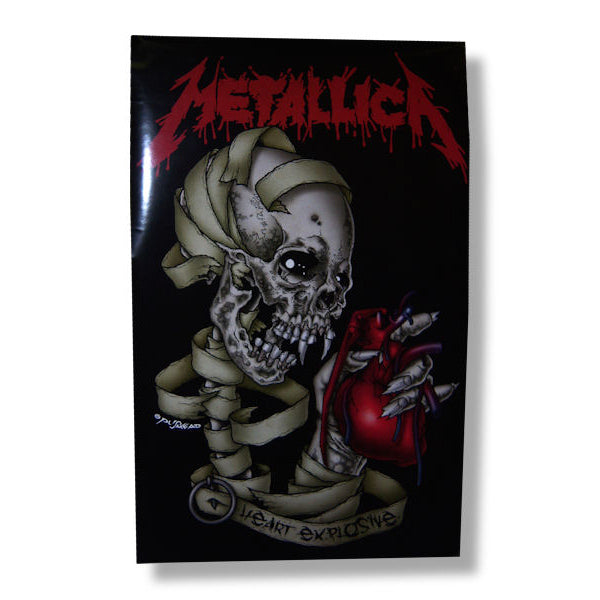 Metallica Heart Explosive Poster Domestic Poster Front