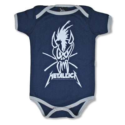 Metallica Scary Guy One-Piece Infant Crawler Bodysuit Front