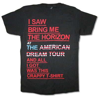 Bring Me The Horizon Crappy Tee T-shirt Front