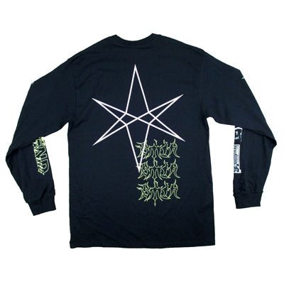 Bring Me The Horizon Synchro Pattern Long Sleeve Tee Long Sleeve Back