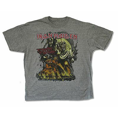 Iron Maiden Number Of The Beast Heather T-shirt Front