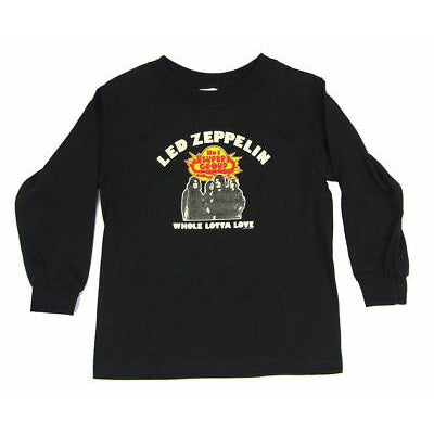 Led Zeppelin Super Group Whole Lotta Love Toddler Long Sleeve Childrens T-shirt Front
