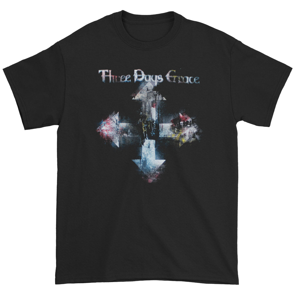 Three Days Grace Vertigo T-shirt Front
