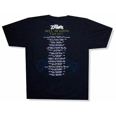 Warrior Hell On Earth 2011 Tour T-shirt