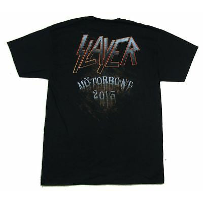 Slayer Ship Motorboat 2015 T-shirt Back