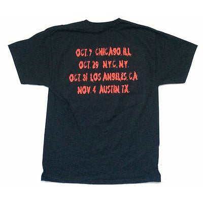 Danzig Legacy Fall 2011 Tour T-shirt Back