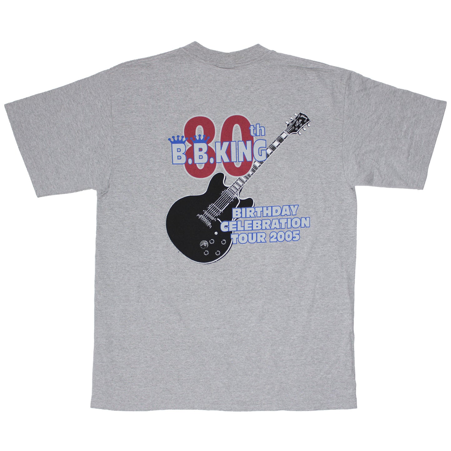 B.B. King 80th Birthday 2005 Tour T-shirt Back