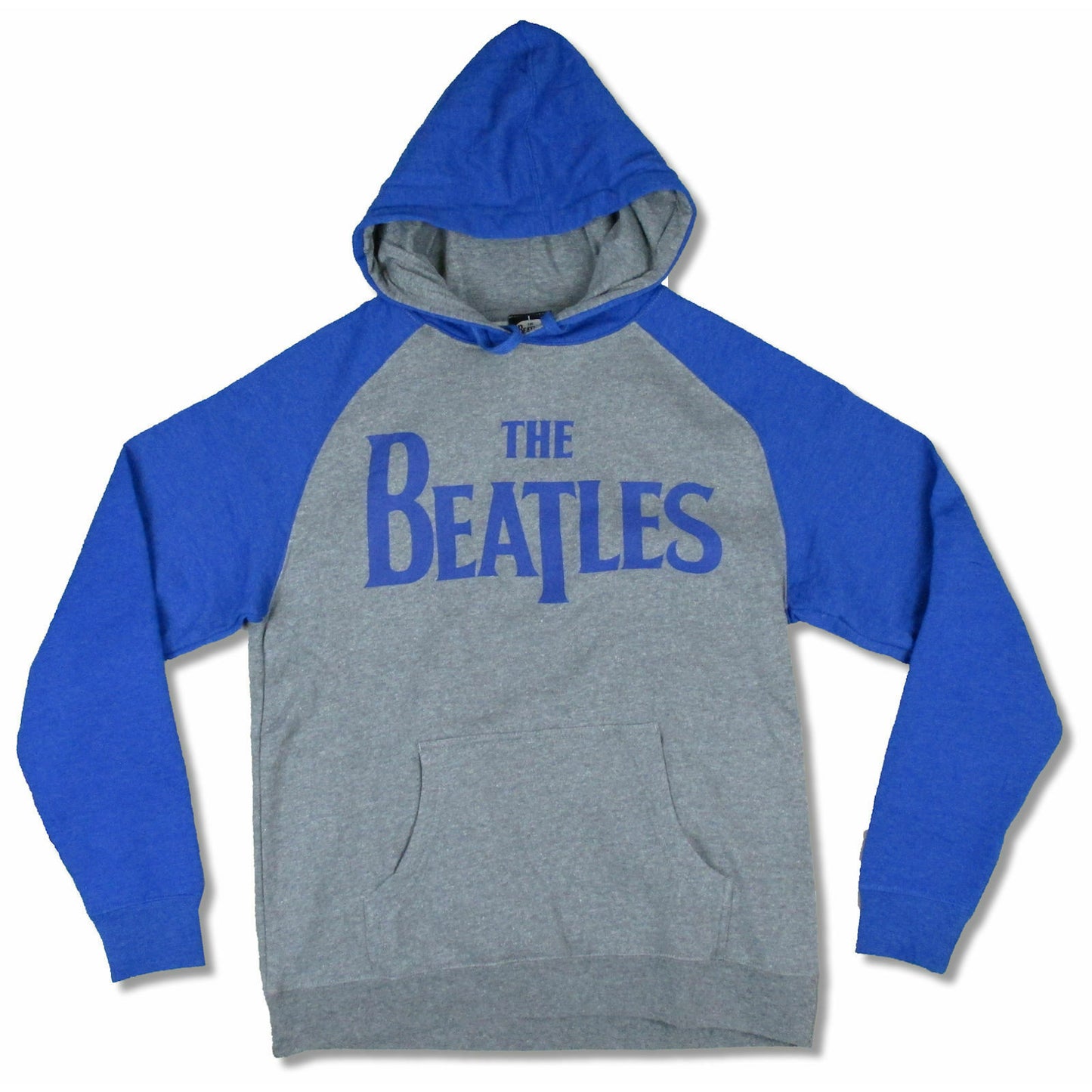 Beatles Blue Logo Pullover Hoodie Hooded Sweatshirt Front