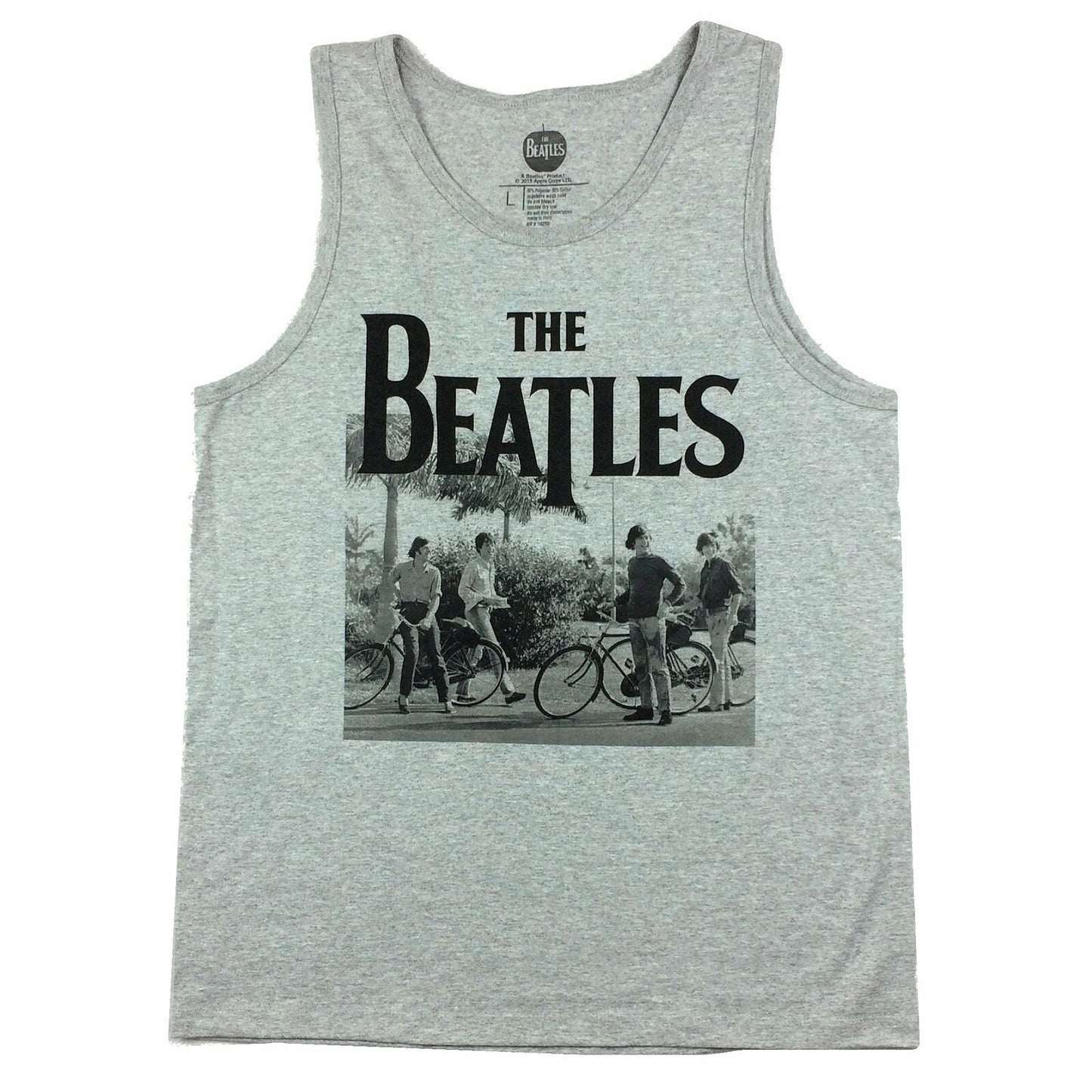 Beatles Palms Band Photo Heather Tank Mens Tank Front
