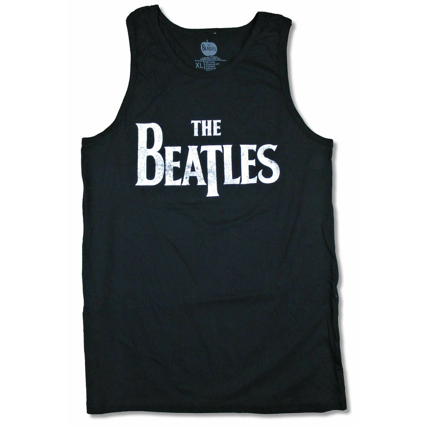 Beatles Rusty Logo Tank Top Mens Tank Front