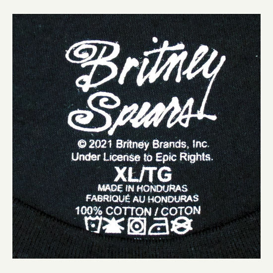 Britney Spears Microphone T-shirt Back