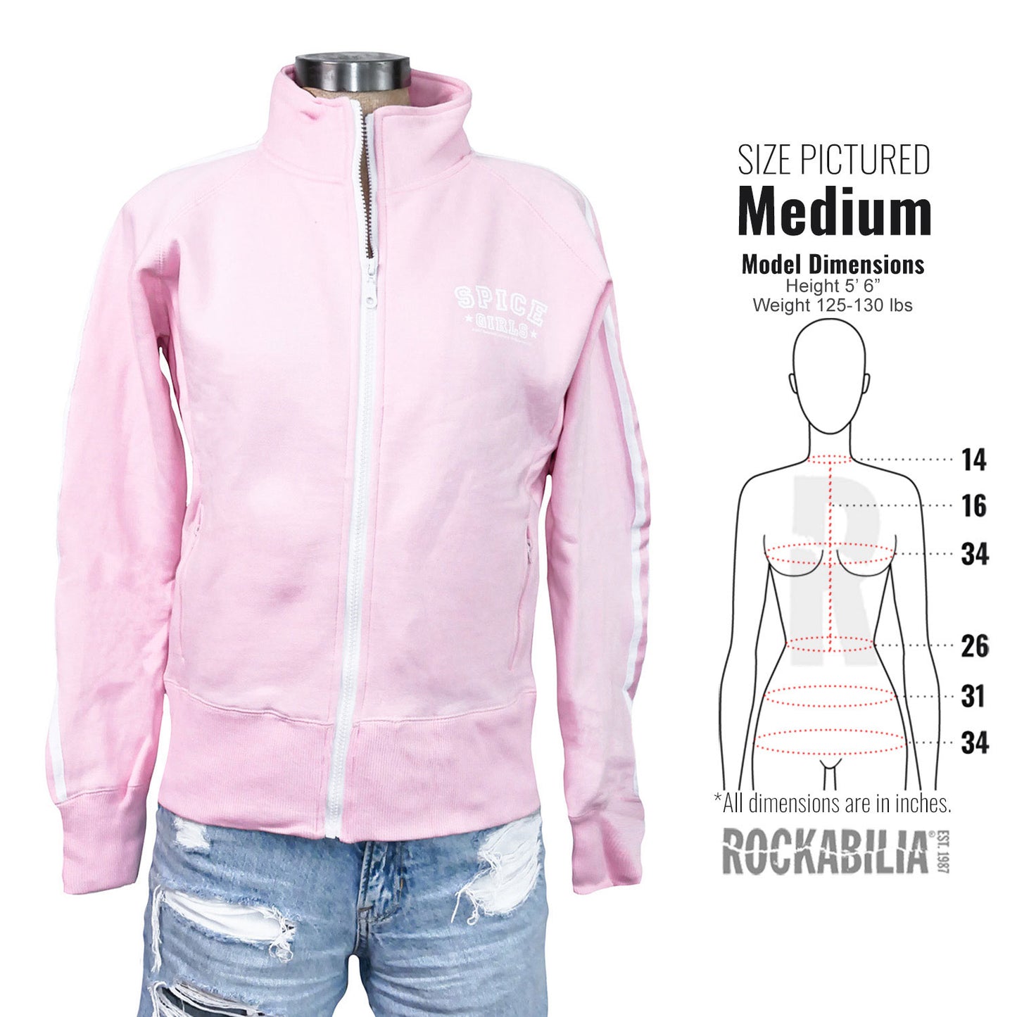 Pink Jogger Track Jacket Girls Jacket