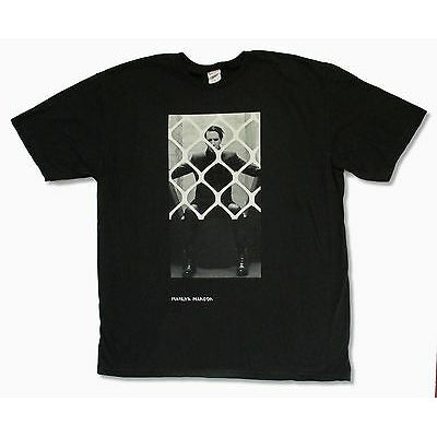 Marilyn Manson Lazarus Chain Link Pic T-shirt