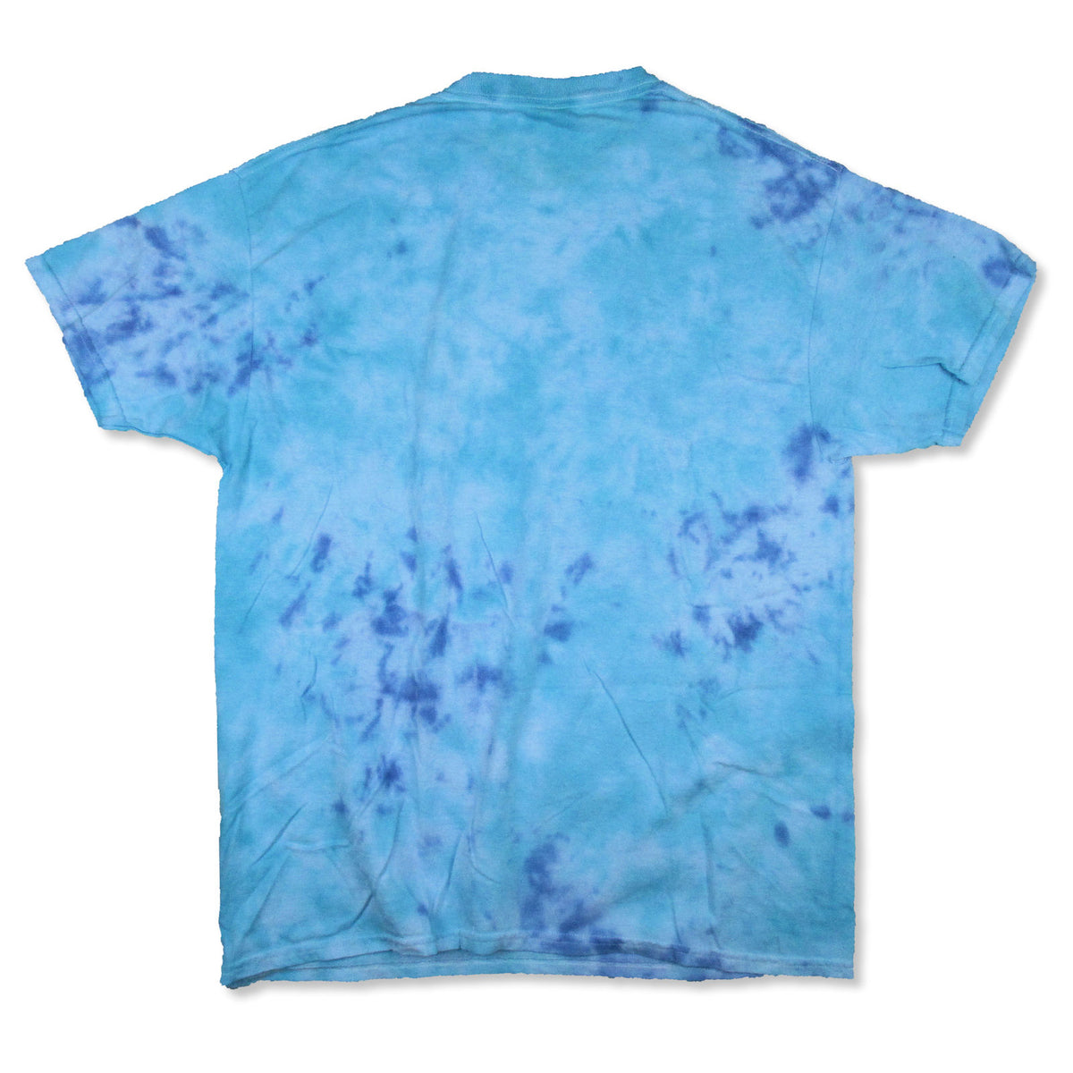 Gorillaz Orange Circle Logo Tie Dye T-shirt Back