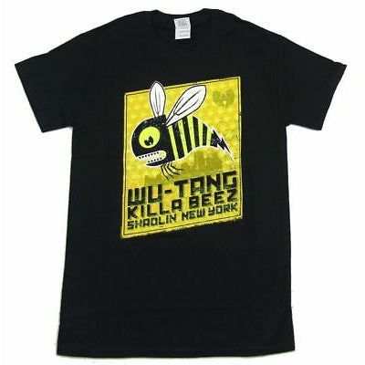 Wu Tang Clan Killa Beez Cartoon T-shirt Front