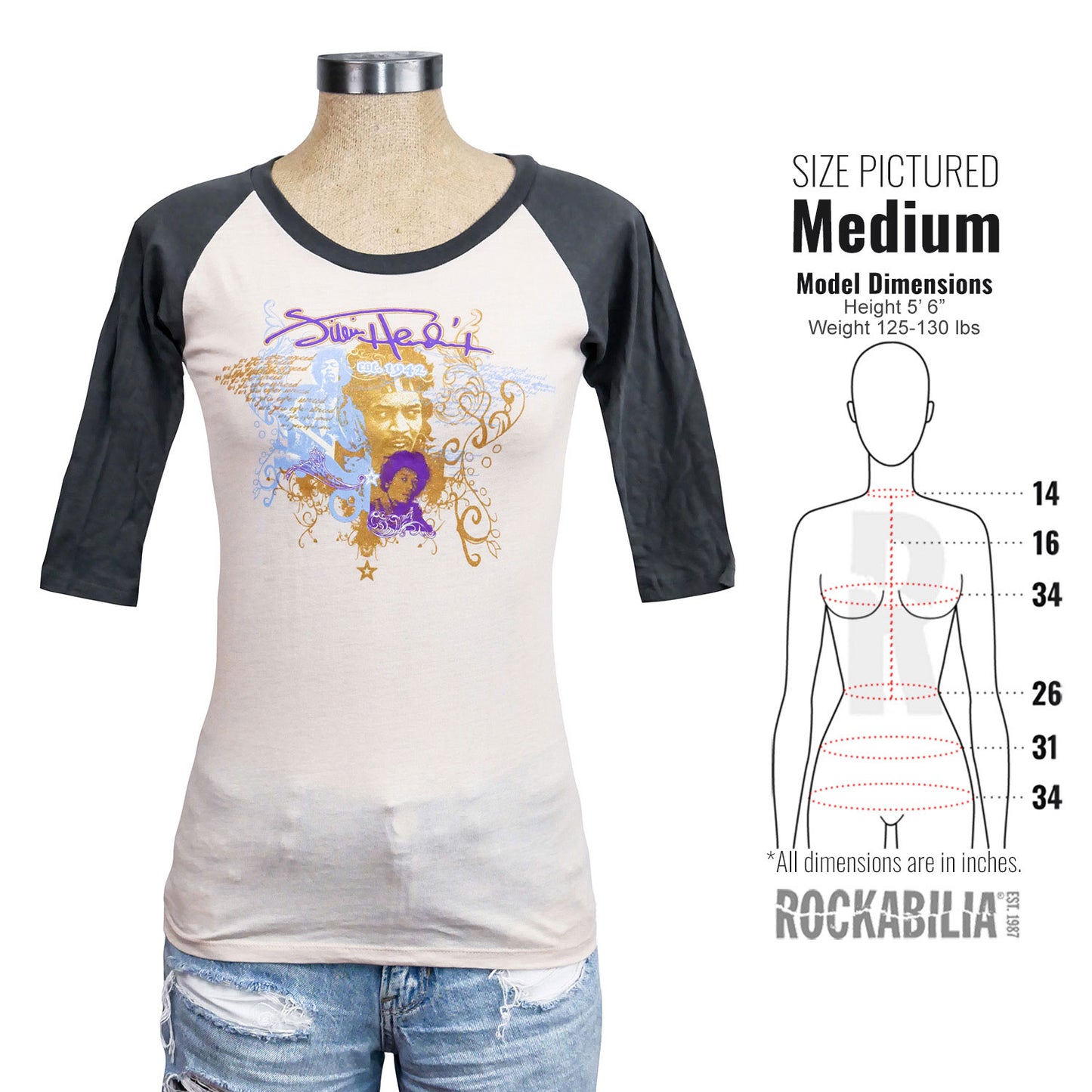 Are You Experienced Repeat Raglan Junior Top