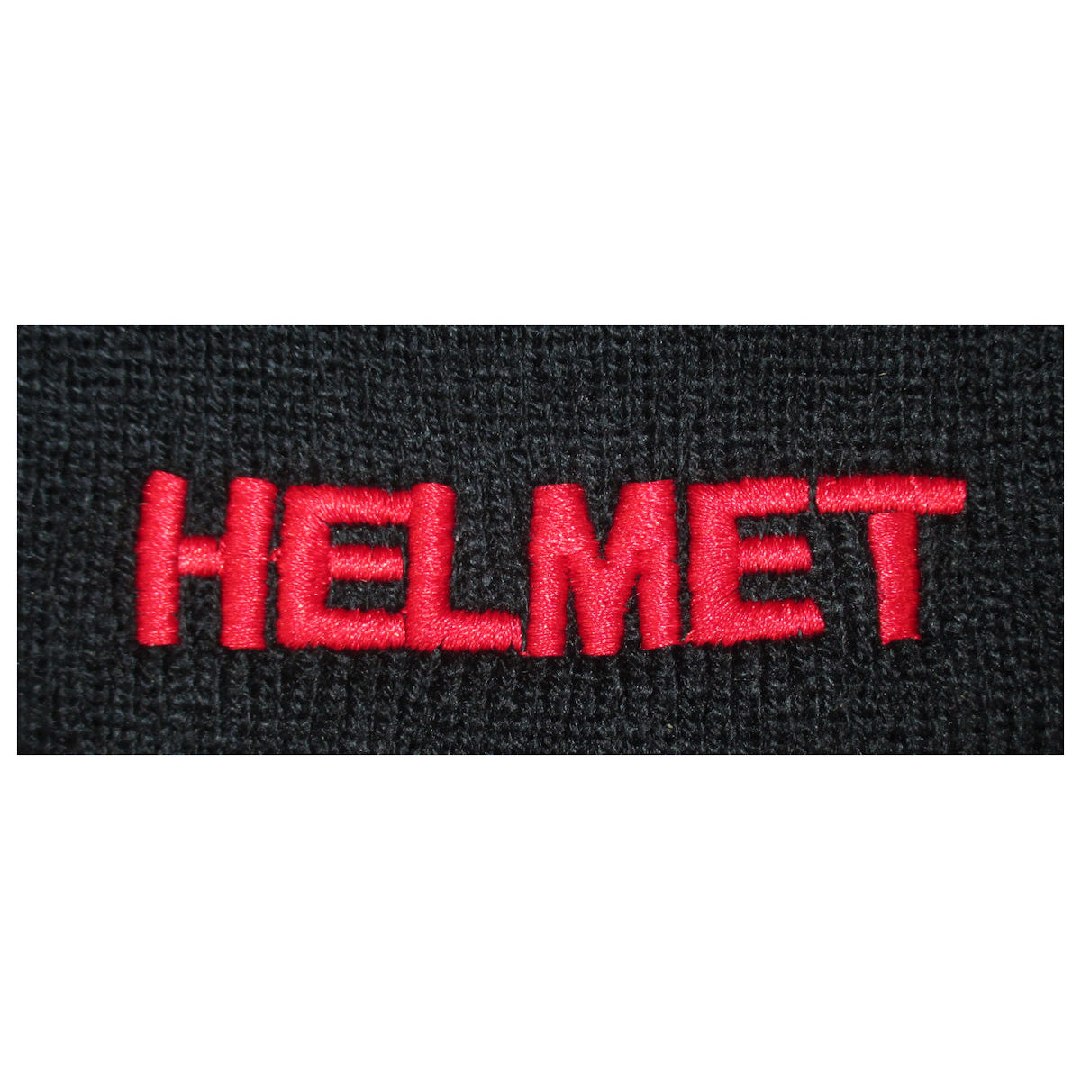 Red Logo Waffle Beanie Beanie