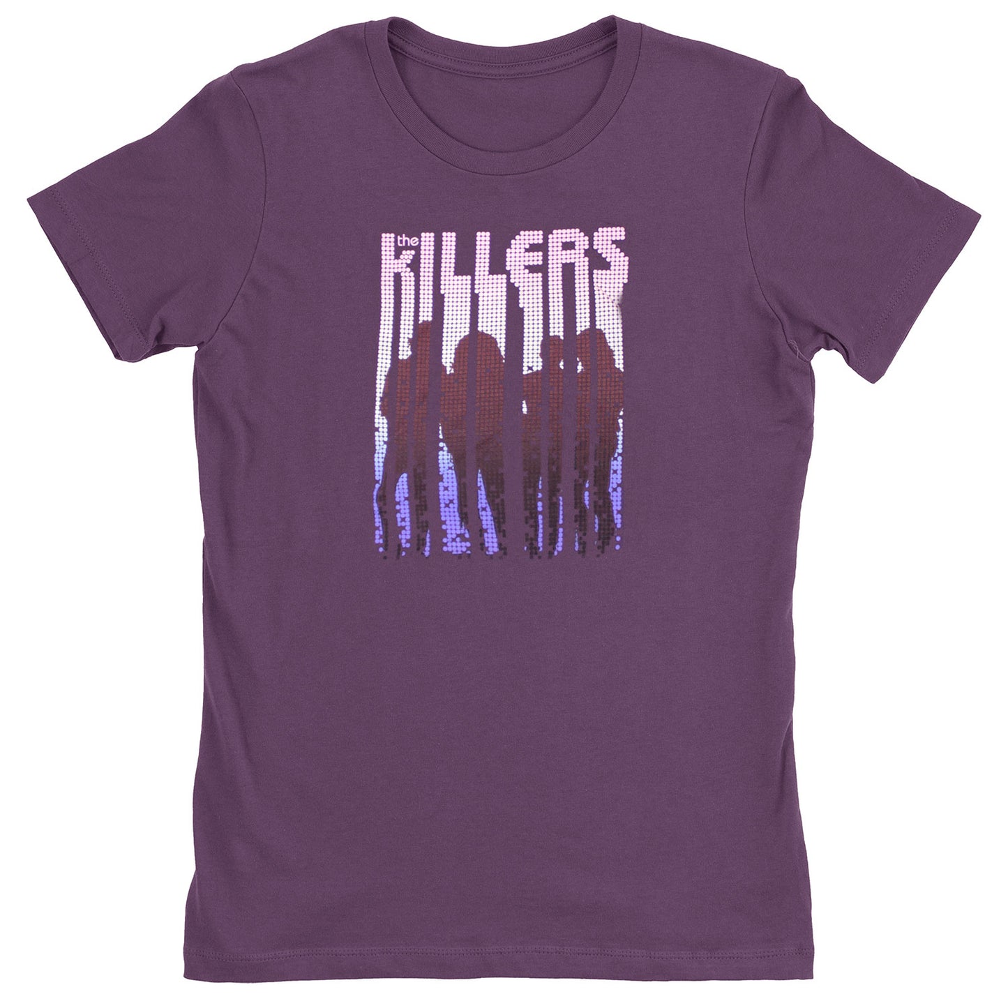 Killers Silhouettes Super Soft Woman's Tee Junior Top Front