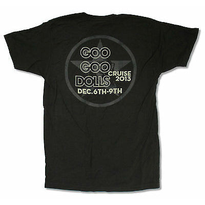 Goo Goo Dolls Propaganda Cruise 2013 T-shirt Back