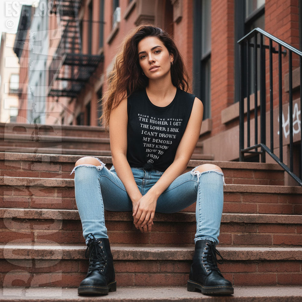 Bring Me The Horizon The Higher I Get Tank Top Womens Tank Alt 2