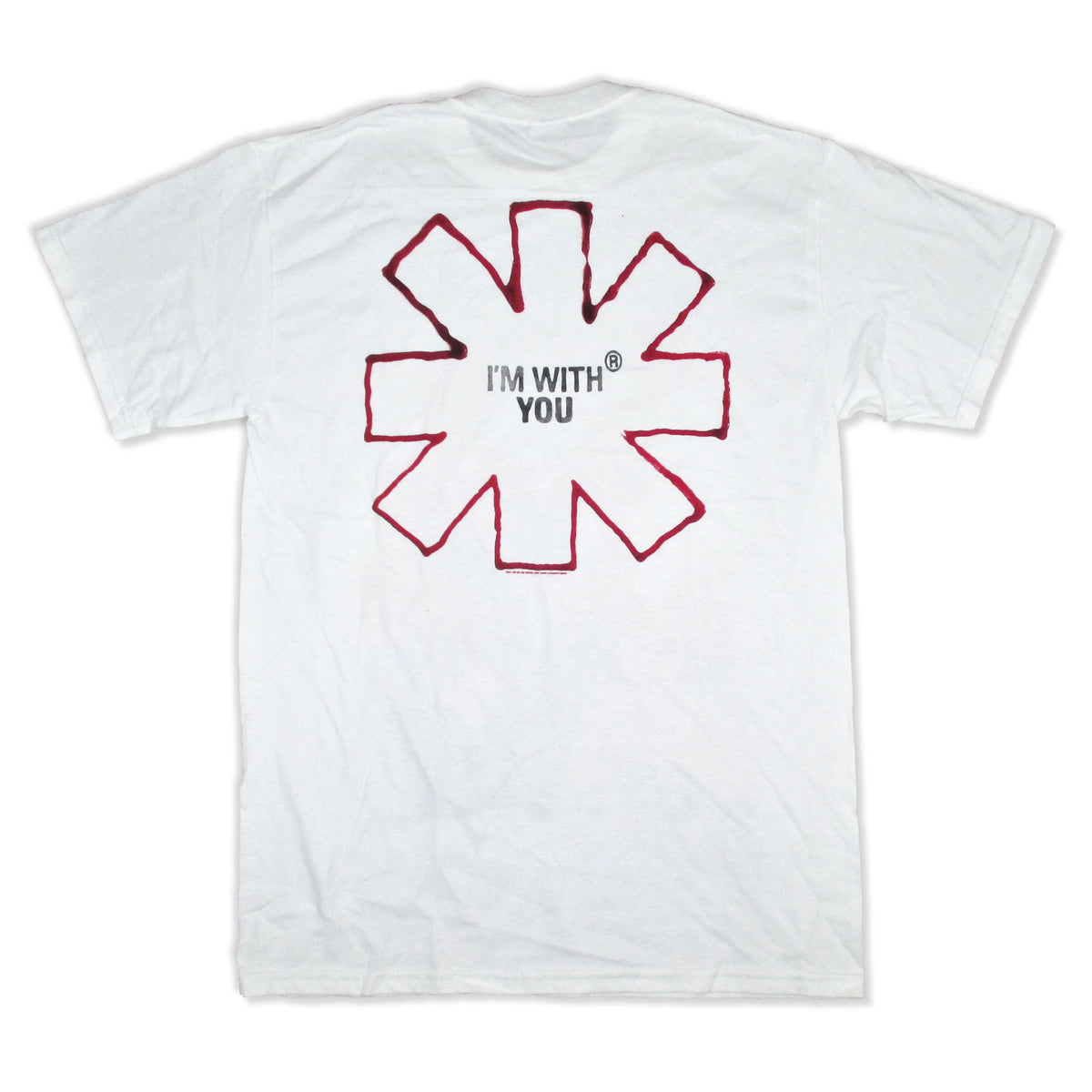 Red Hot Chili Peppers Dinner T-shirt Back