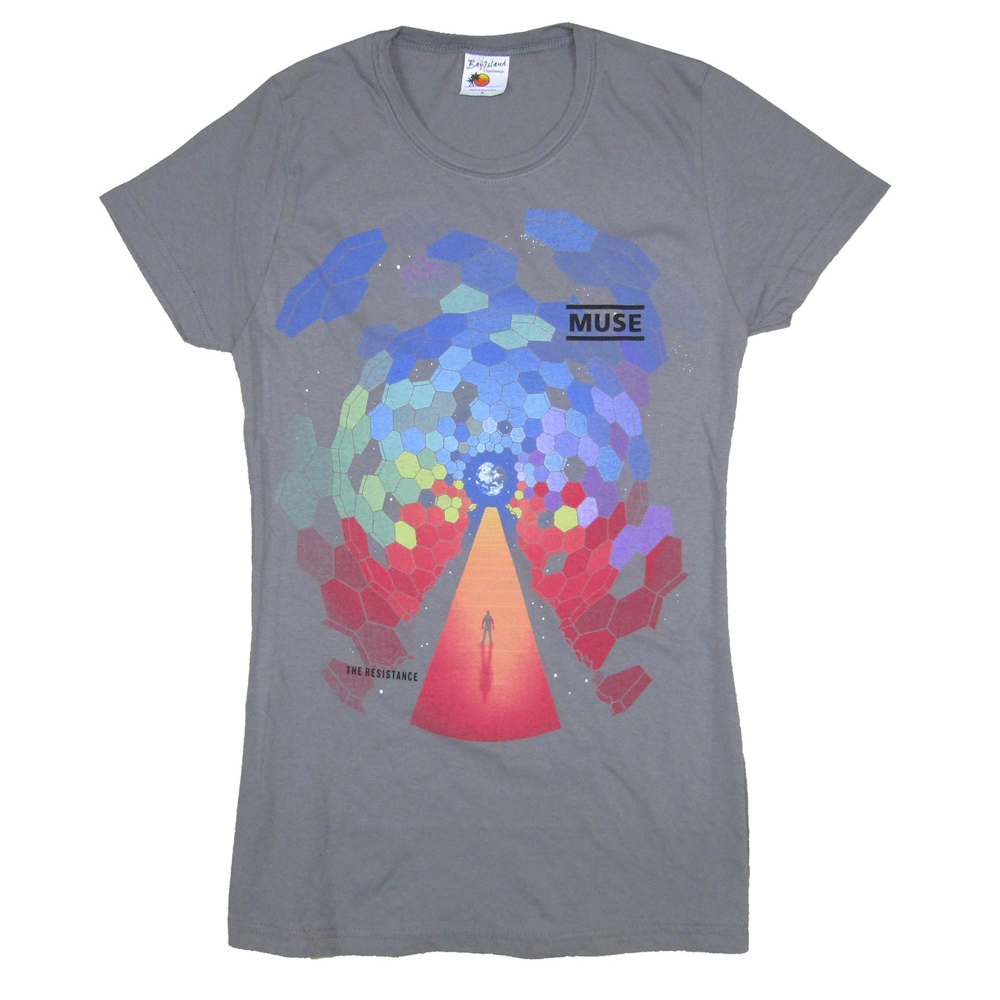 Muse Bleached Cover Junior Top Front