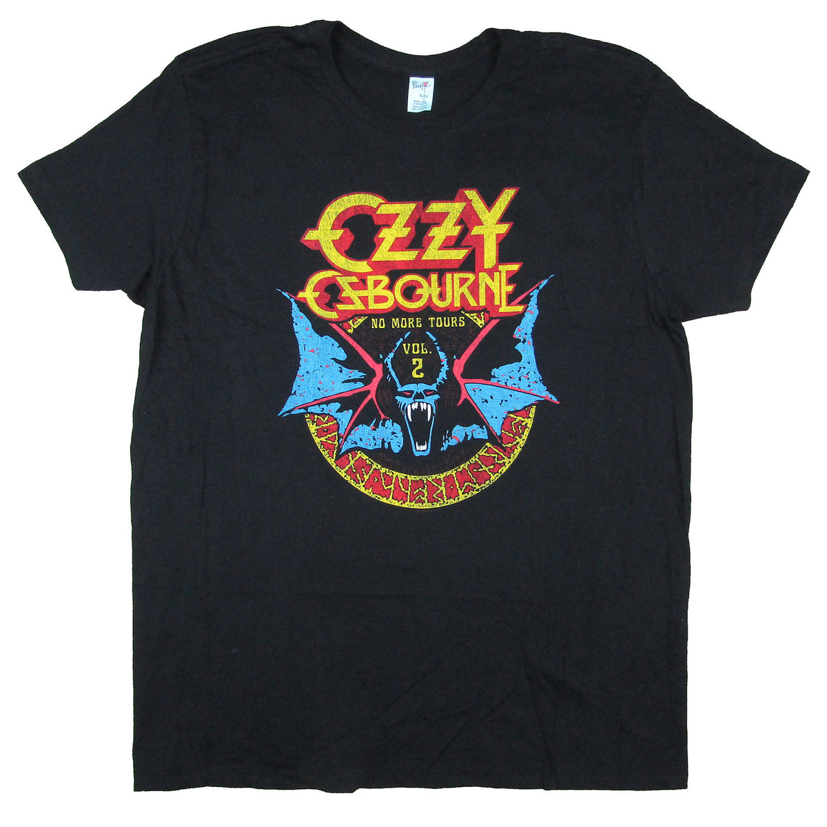 Ozzy Osbourne Bat Circle T-shirt Front