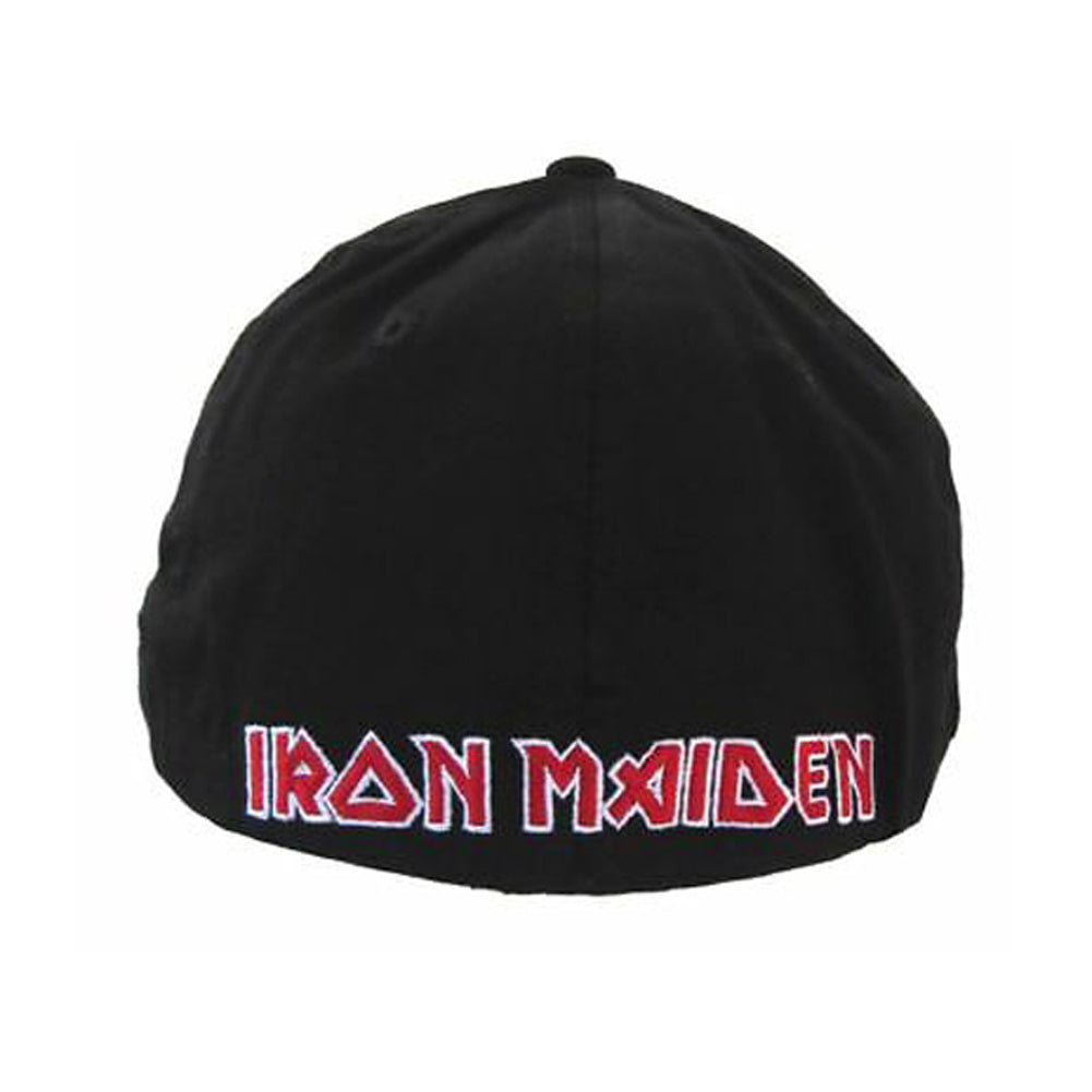 Iron Maiden Embroidered Maiden England Fitted Baseball Cap Baseball Cap Back