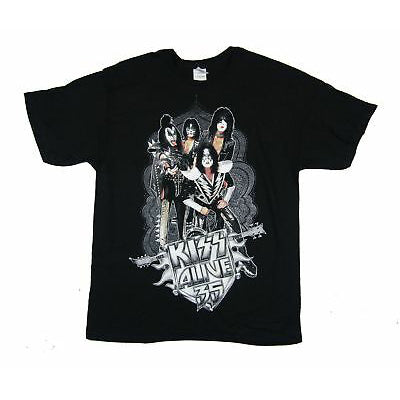 KISS Alive 35 Classic Makeup T-shirt Front