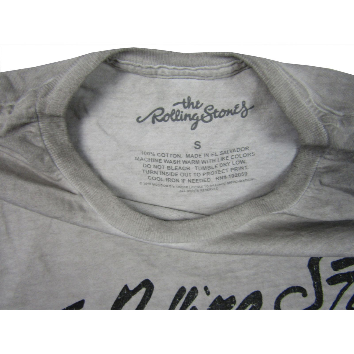 Rolling Stones American Tongue T-shirt Back