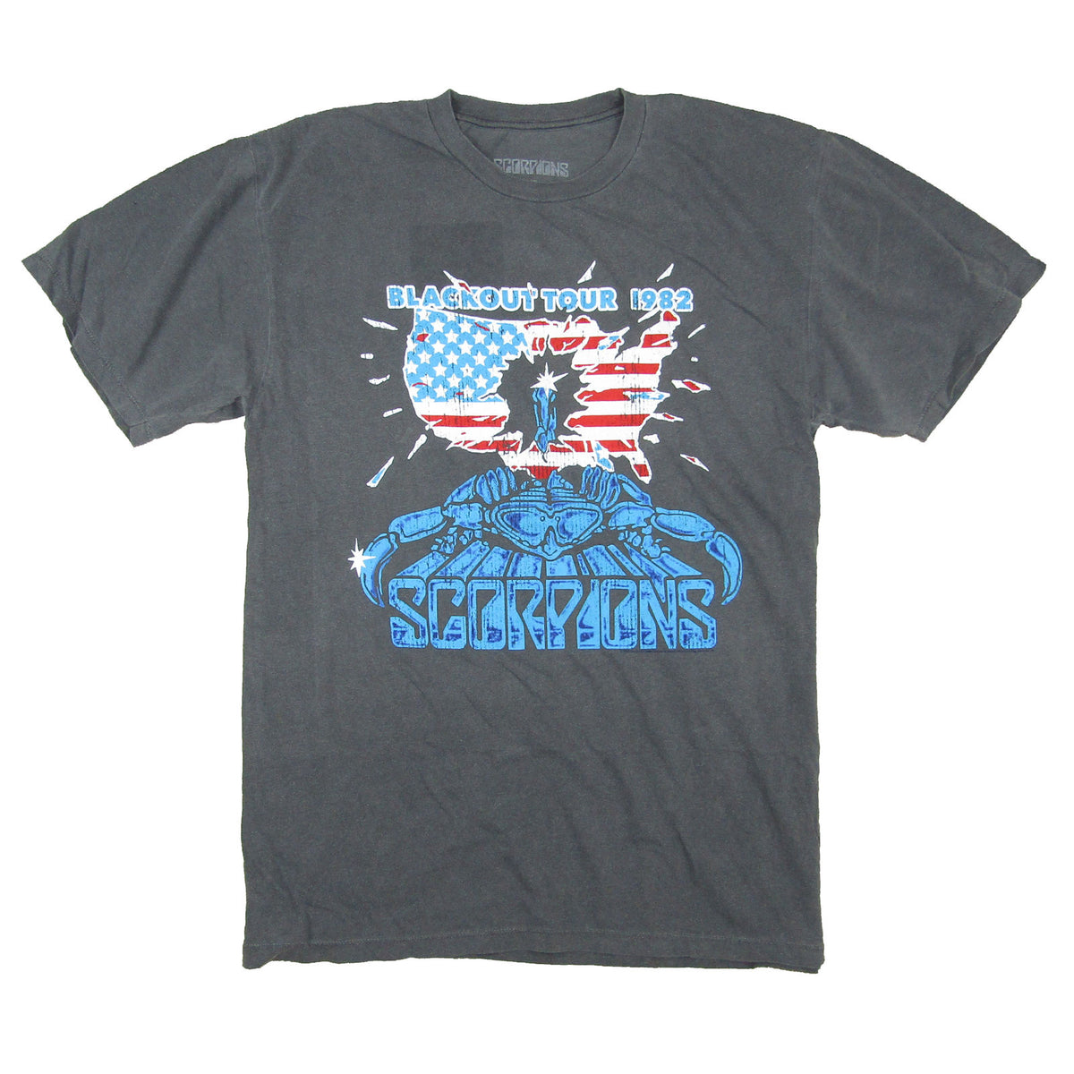 Scorpions Blackout 1982 USA T-shirt Front