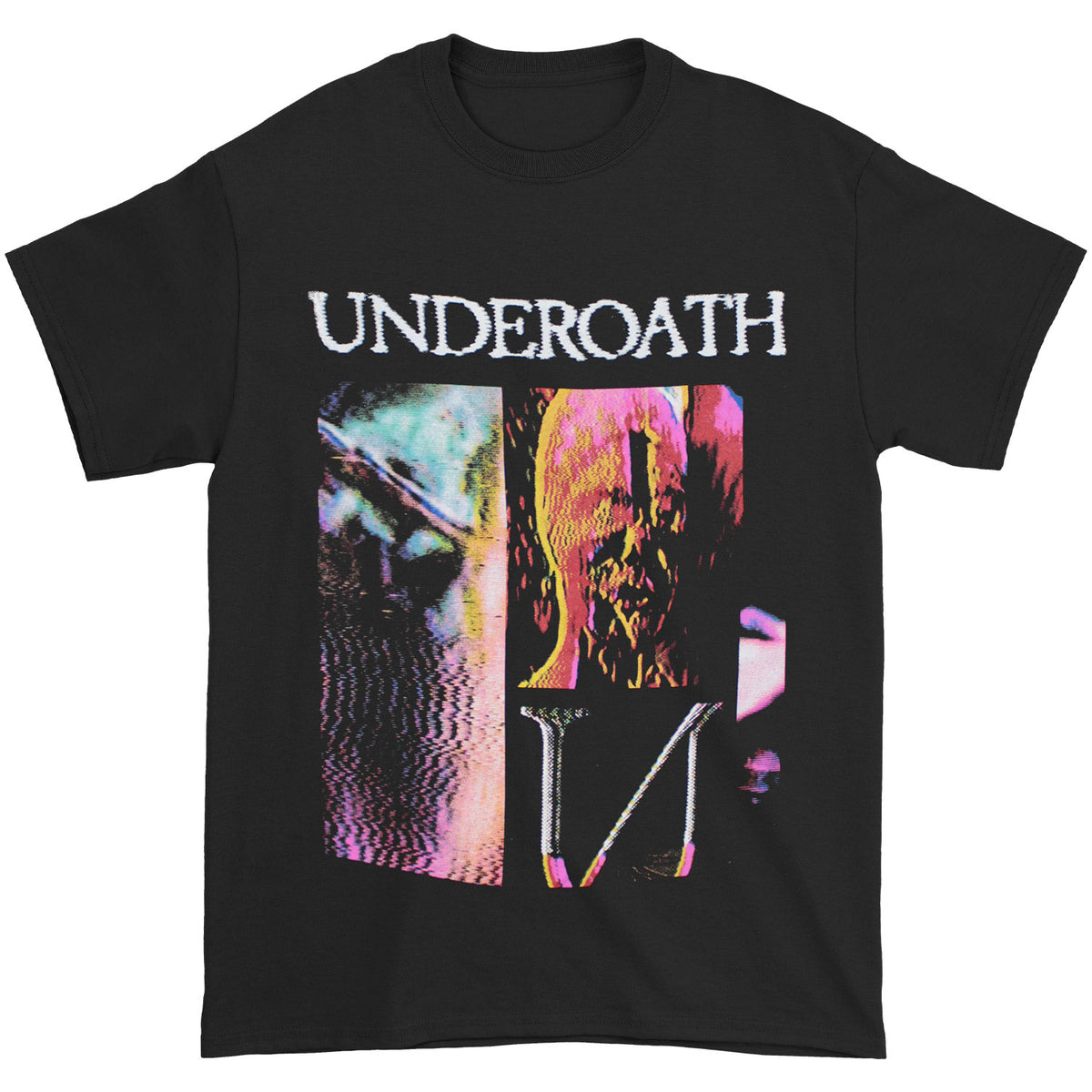 Underoath Face Melt T-shirt Front