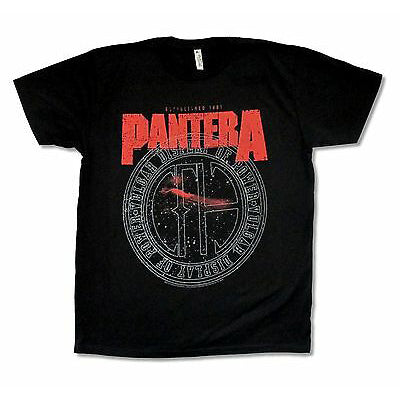 Pantera EST 1981 Vulgar Display Of Power Stamp T-shirt Front