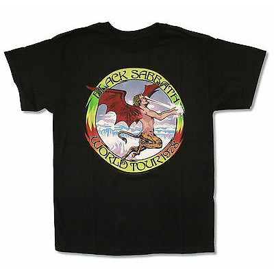 Black Sabbath World Tour 1978 T-shirt Front