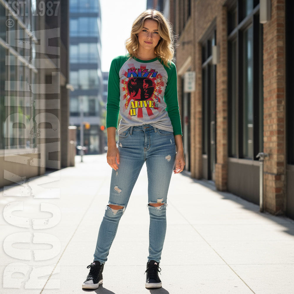 Alive Ii Juniors Raglan Jersey Junior Top