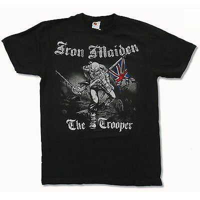 Iron Maiden Trooper Sketched T-shirt Front