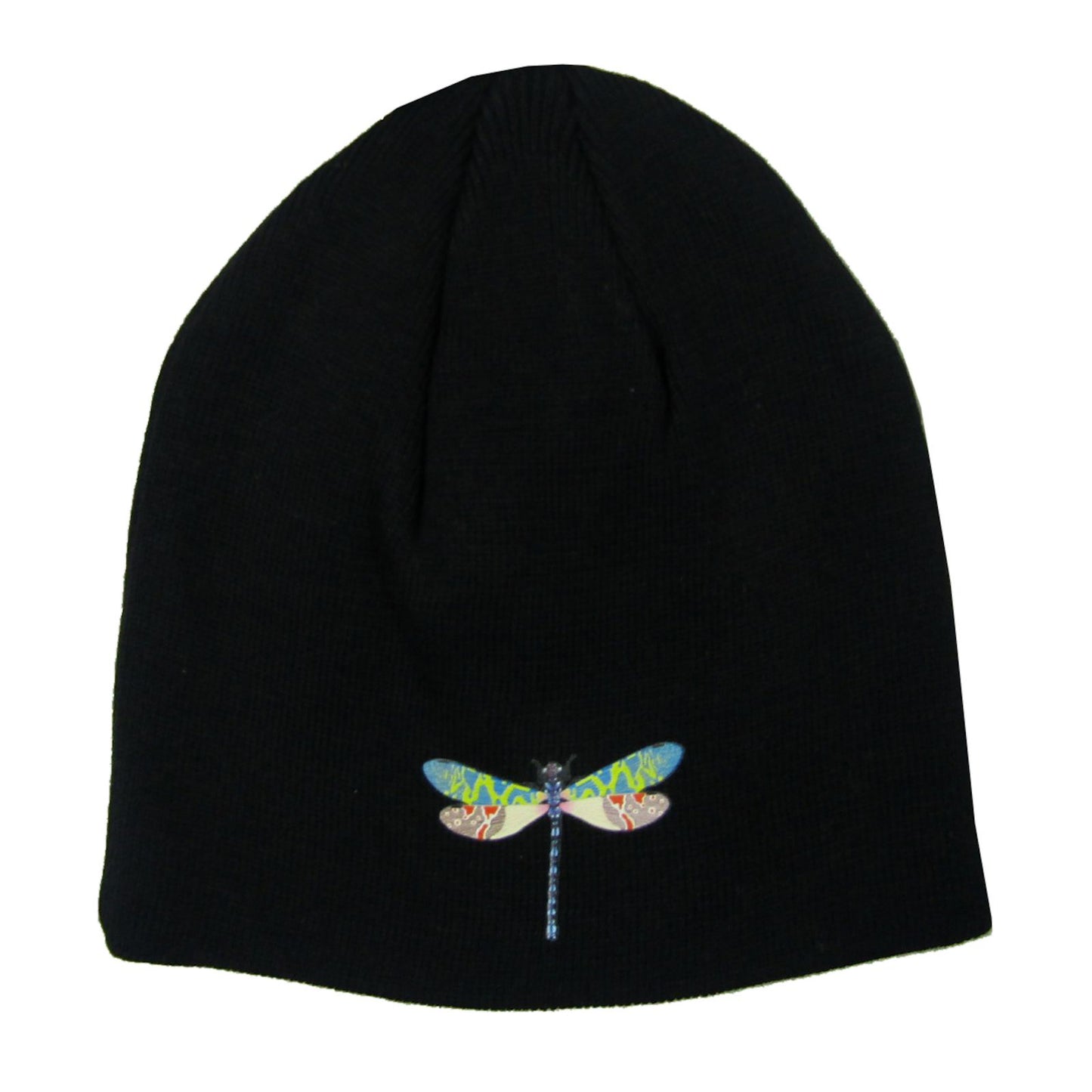 Yes Dragonfly Black Beanie Hat Beanie Back