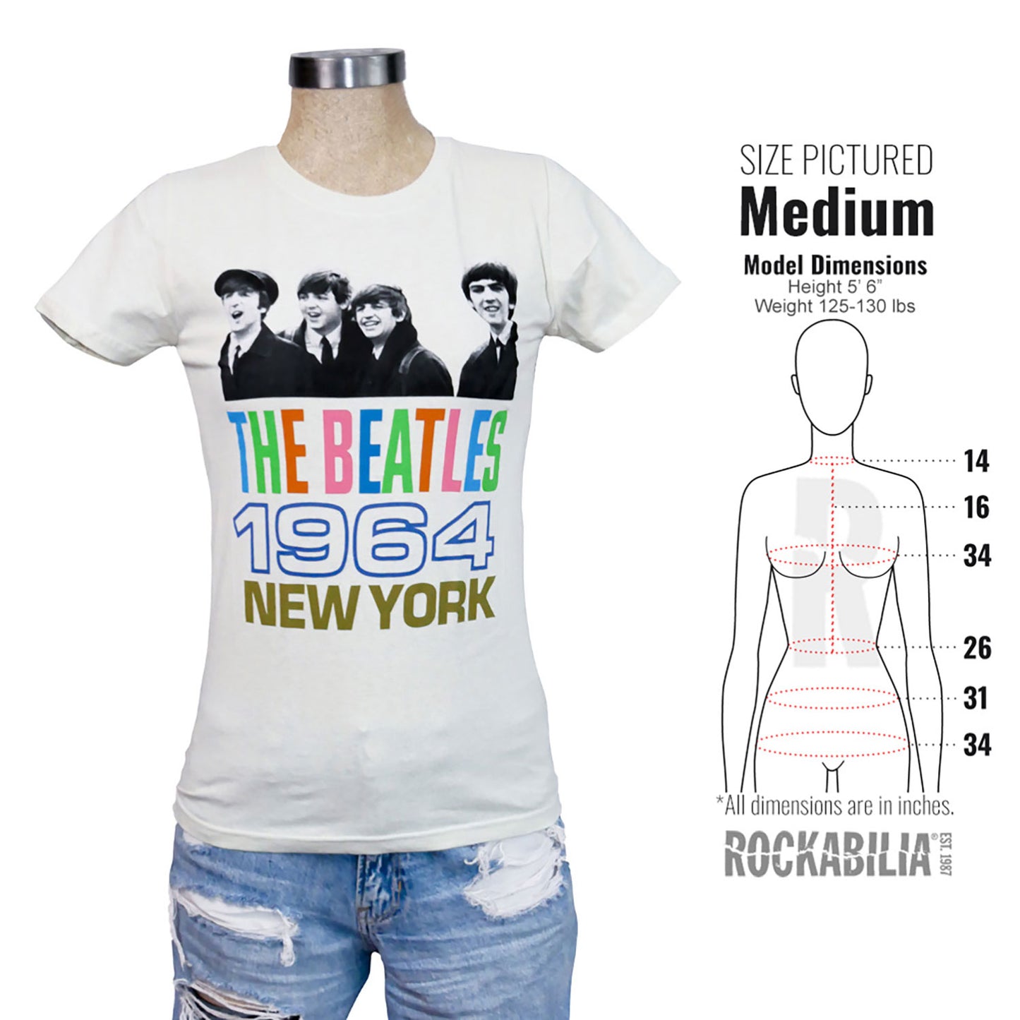 Beatles 1964 New York Juniors Junior Top Alt 3