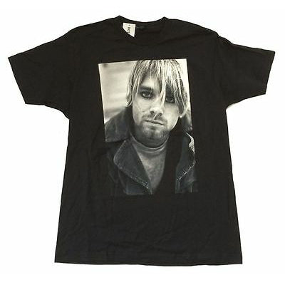 Nirvana Eye Liner Pic Image T-shirt Front