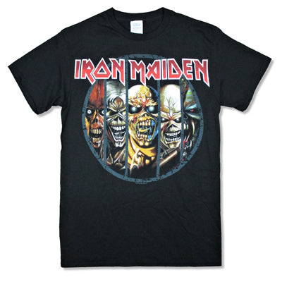 Iron Maiden Evolution of Eddie Tee T-shirt Front