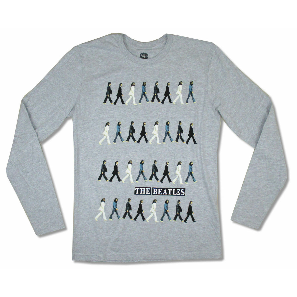 Beatles Abbey Road Repeat Long Sleeve Long Sleeve Front