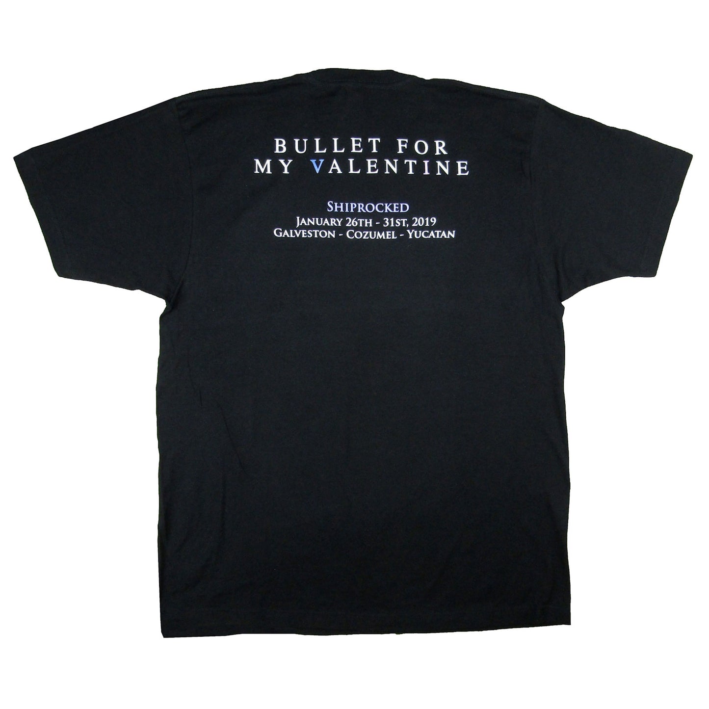 Bullet For My Valentine Gravity Jan. ''19 T-shirt Back