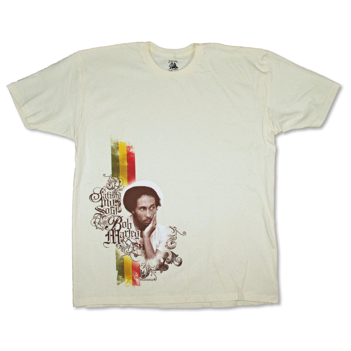 Bob Marley Satisfy T-shirt Front