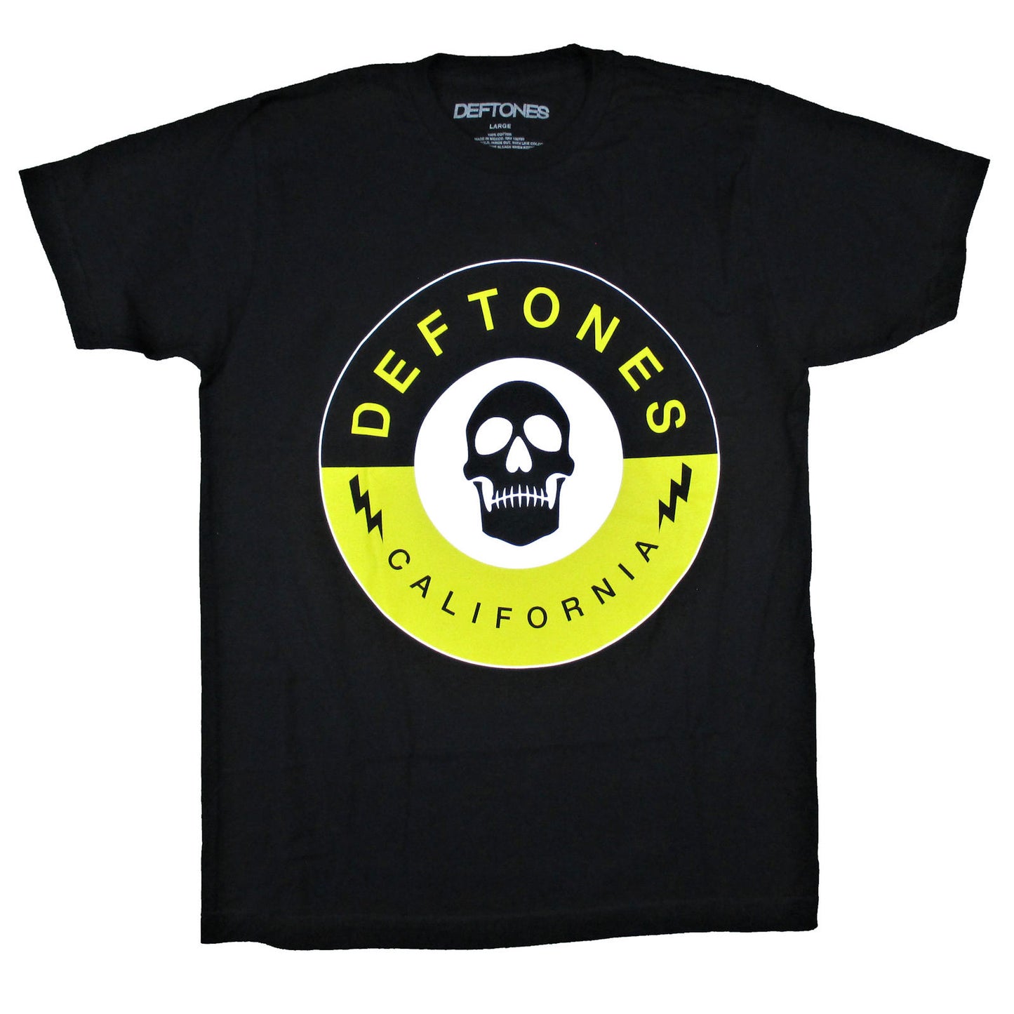 Deftones California Bolts T-shirt Front