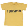 I Survived 1st Tour Youth Childrens T-shirt