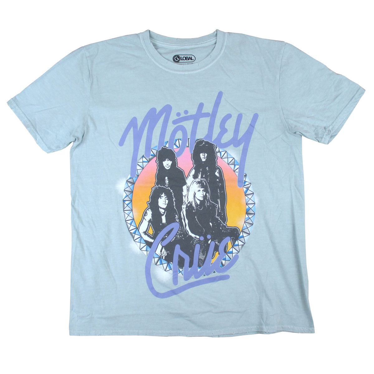 Motley Crue Circle T-shirt Front